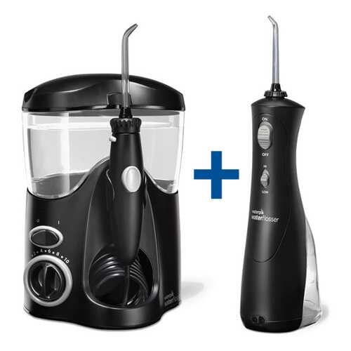 Ирригатор Waterpik WP-112 + Waterpik WP-462 Black в Miele