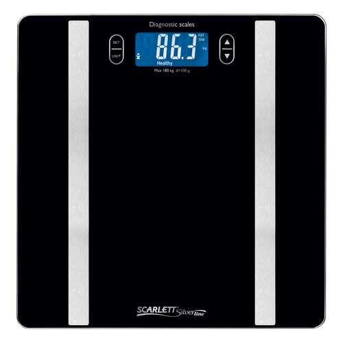 Весы напольные Scarlett Silver Line SL-BS34ED42 Silver/Black в Miele