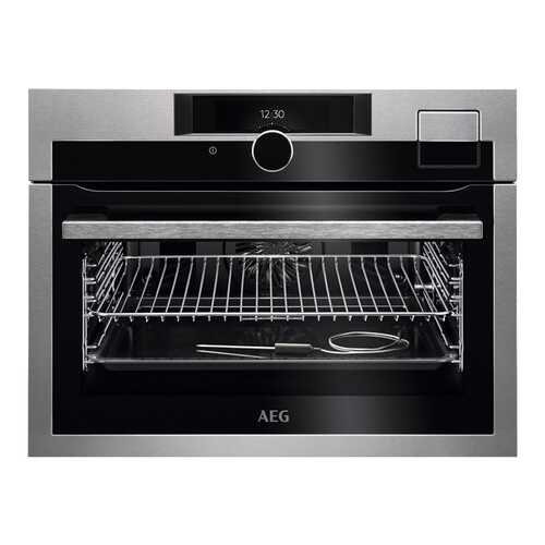 Встраиваемый электрический духовой шкаф AEG KSM892220M Silver в Miele