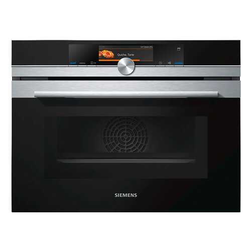 Встраиваемый электрический духовой шкаф Siemens CN678G4S6 Black в Miele