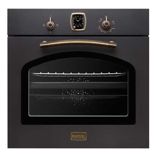 Встраиваемый газовый духовой шкаф Korting OGG 741 СRN Black в Miele