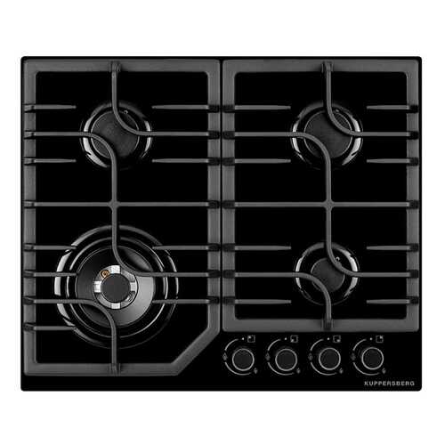 Встраиваемая газовая панель Kuppersberg FG 63 B Black в Miele