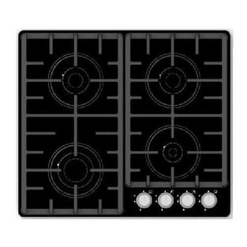 Встраиваемая газовая панель RODMANS COMFORT BHG 6412 D BL в Miele