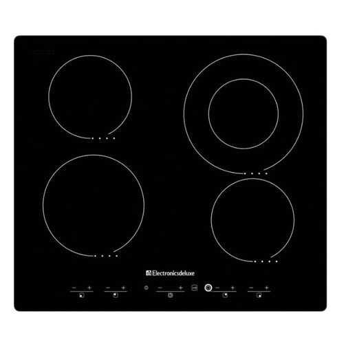 Встраиваемая варочная панель электрическая DeLuxe 595204,01эвс-001 Black в Miele