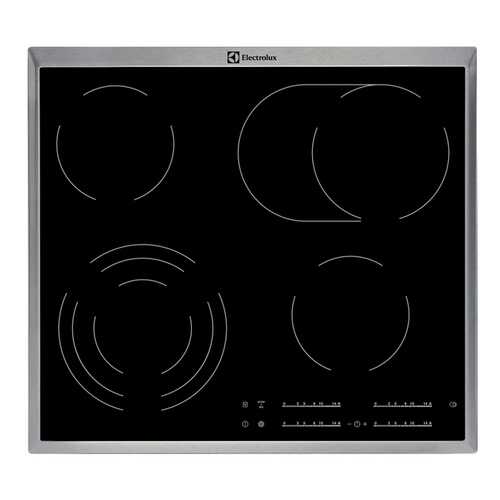Встраиваемая варочная панель электрическая Electrolux EHF56547ХK Black в Miele