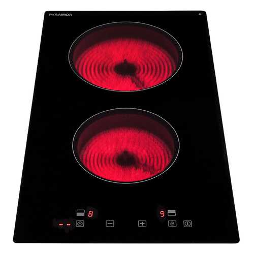 Встраиваемая варочная панель электрическая Pyramida CFEA 320 B Black в Miele