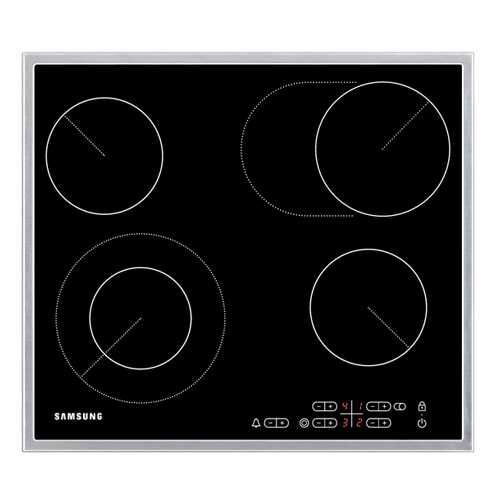 Встраиваемая варочная панель электрическая Samsung C61R2CAST Black в Miele