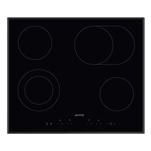 Встраиваемая варочная панель электрическая Smeg SE364EMTB Black в Miele