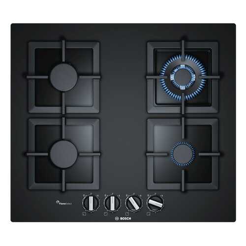 Встраиваемая варочная панель газовая Bosch PPH6A6B20R Black в Miele