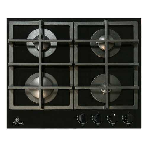 Встраиваемая варочная панель газовая DeLuxe GG4 750229F-060 Black в Miele