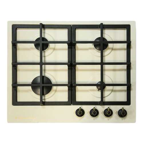 Встраиваемая варочная панель газовая Electronicsdeluxe TG4 750231F -023 Beige в Miele