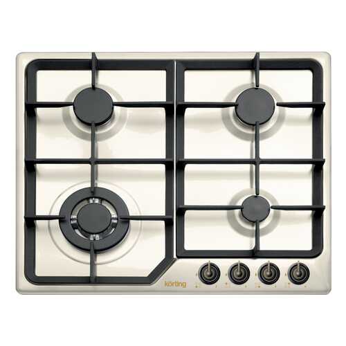Встраиваемая варочная панель газовая Korting HG 630 CTSB Beige в Miele