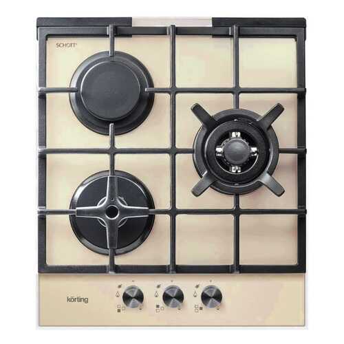 Встраиваемая варочная панель газовая Korting HGG 485 CTB Beige в Miele