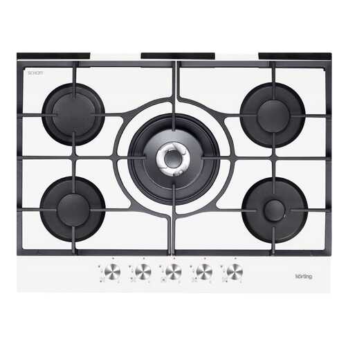 Встраиваемая варочная панель газовая Korting HGG 785 CTW White в Miele