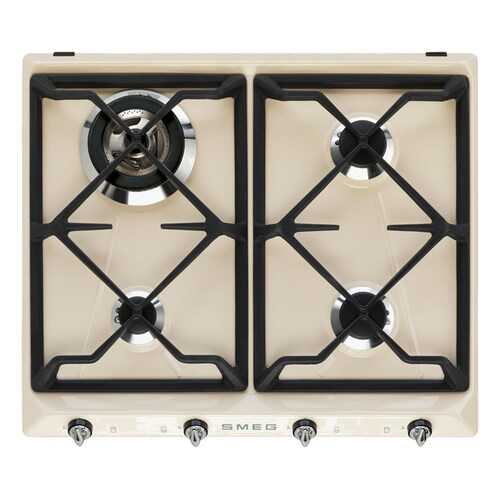 Встраиваемая варочная панель газовая Smeg SR964PGH Beige в Miele