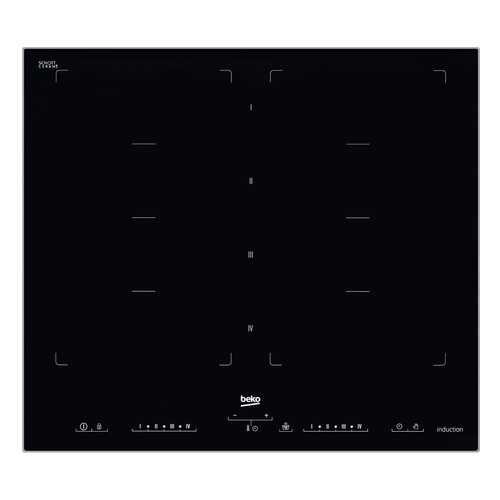Встраиваемая варочная панель индукционная Beko HII 68600 PTX Black в Miele
