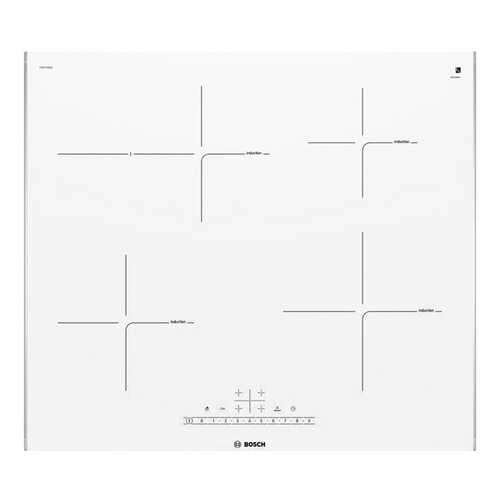 Встраиваемая варочная панель индукционная Bosch PIF672FB1E White в Miele