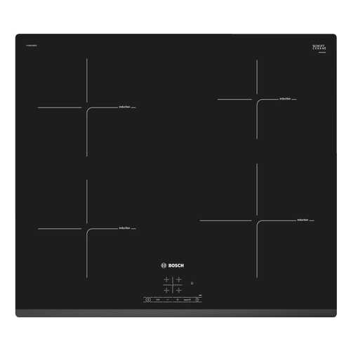 Встраиваемая варочная панель индукционная Bosch PUE631BB1E Black в Miele